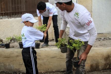 Making the school a greener place to learn